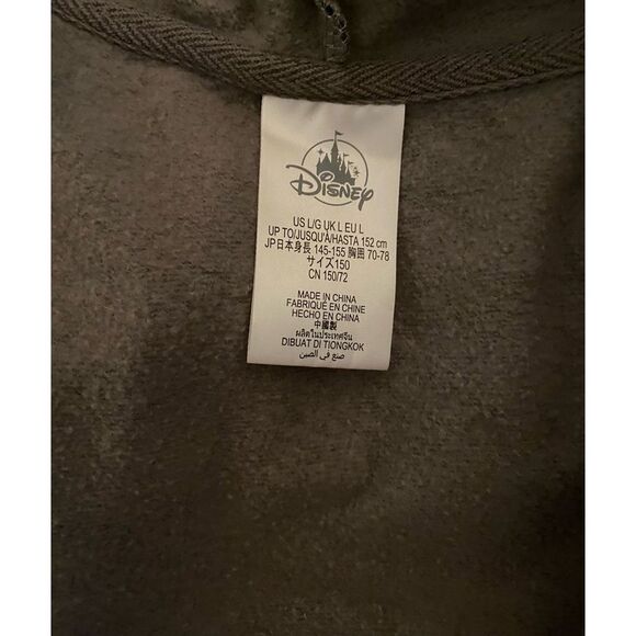 Disney Mickey Mouse Happy Halloween 2021 Zip Hoodie for Kids Large L - Picture 2 of 4